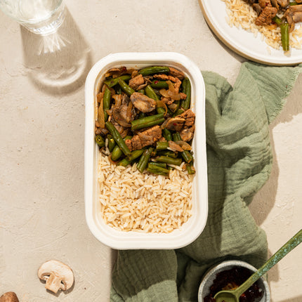 Verse maaltijd thuisbezorgd Den Haag Delft Leiden Rotterdam Sport Meal roerbak rijst