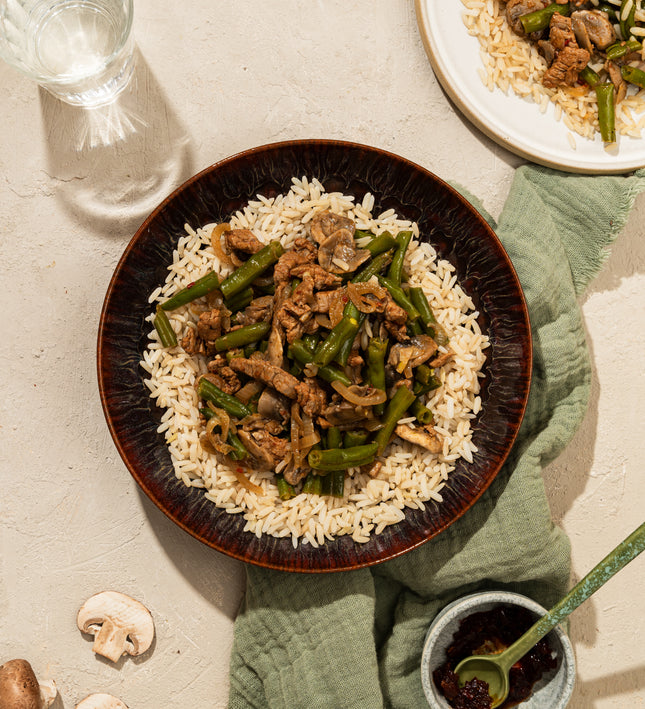 Gezonde maaltijd thuisbezorgd Den Haag Delft Leiden Rotterdam Sport Meal rijst boontjes