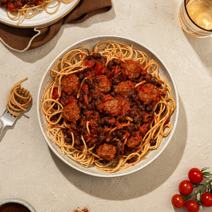 Gezonde maaltijd thuisbezorgd Den Haag Delft Leiden Rotterdam Sport Meal spaghetti bal gehakt