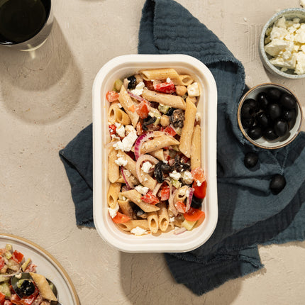 Verse maaltijd thuisbezorgd Den Haag Delft Leiden Rotterdam Sport Meal penne feta