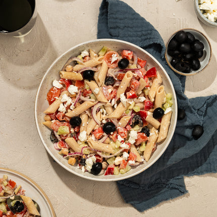 Verse maaltijd thuisbezorgd Den Haag Delft Leiden Rotterdam Sport Meal penne feta olijven