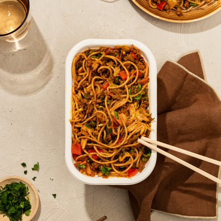Verse maaltijd thuisbezorgd Den Haag Delft Leiden Rotterdam Sport Meal spaghetti kruiden